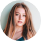 A friendly team member avatar representing a professional digital specialist and creative support expert.